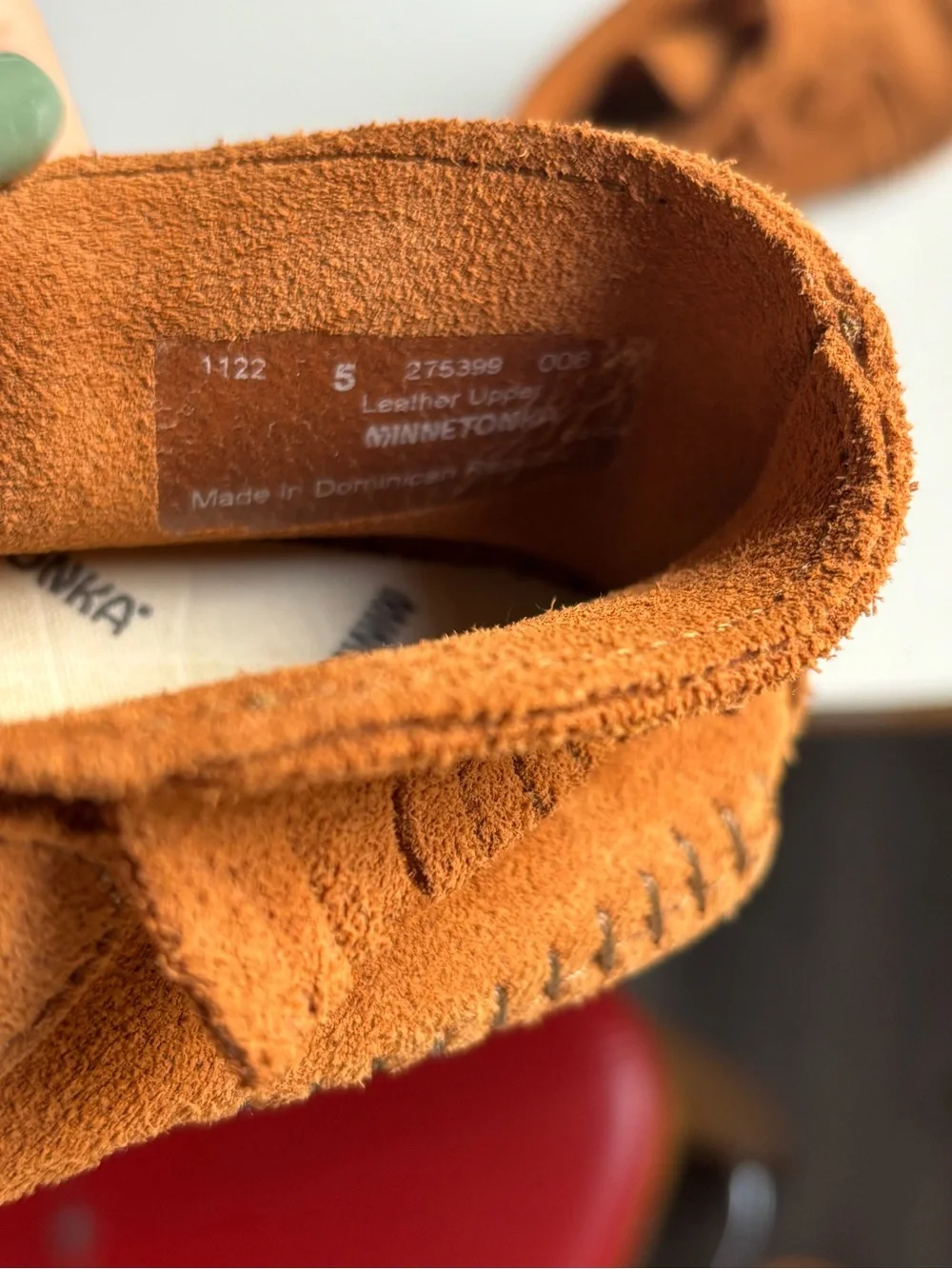 Minnetonka Toddler Suede Moccasins